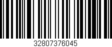 Código de barras (EAN, GTIN, SKU, ISBN): '32807376045'