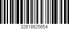 Código de barras (EAN, GTIN, SKU, ISBN): '32818825654'