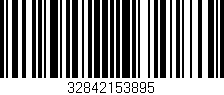 Código de barras (EAN, GTIN, SKU, ISBN): '32842153895'