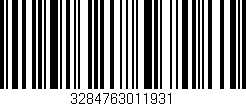 Código de barras (EAN, GTIN, SKU, ISBN): '3284763011931'