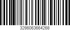 Código de barras (EAN, GTIN, SKU, ISBN): '3286063664268'