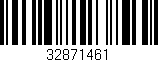 Código de barras (EAN, GTIN, SKU, ISBN): '32871461'