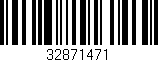 Código de barras (EAN, GTIN, SKU, ISBN): '32871471'