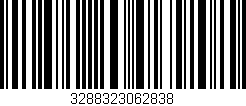 Código de barras (EAN, GTIN, SKU, ISBN): '3288323062838'