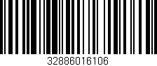 Código de barras (EAN, GTIN, SKU, ISBN): '32886016106'