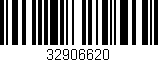 Código de barras (EAN, GTIN, SKU, ISBN): '32906620'