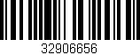 Código de barras (EAN, GTIN, SKU, ISBN): '32906656'