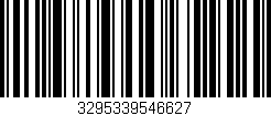 Código de barras (EAN, GTIN, SKU, ISBN): '3295339546627'