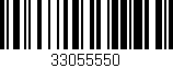 Código de barras (EAN, GTIN, SKU, ISBN): '33055550'