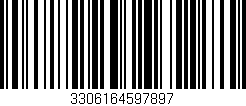 Código de barras (EAN, GTIN, SKU, ISBN): '3306164597897'