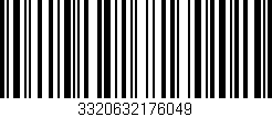 Código de barras (EAN, GTIN, SKU, ISBN): '3320632176049'