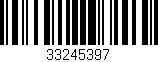 Código de barras (EAN, GTIN, SKU, ISBN): '33245397'