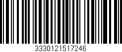Código de barras (EAN, GTIN, SKU, ISBN): '3330121517246'