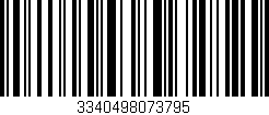 Código de barras (EAN, GTIN, SKU, ISBN): '3340498073795'