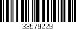 Código de barras (EAN, GTIN, SKU, ISBN): '33579229'