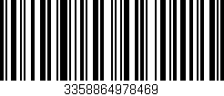Código de barras (EAN, GTIN, SKU, ISBN): '3358864978469'
