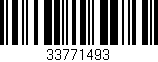 Código de barras (EAN, GTIN, SKU, ISBN): '33771493'