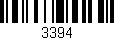 Código de barras (EAN, GTIN, SKU, ISBN): '3394'