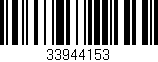 Código de barras (EAN, GTIN, SKU, ISBN): '33944153'