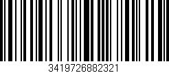 Código de barras (EAN, GTIN, SKU, ISBN): '3419726882321'