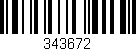 Código de barras (EAN, GTIN, SKU, ISBN): '343672'