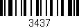 Código de barras (EAN, GTIN, SKU, ISBN): '3437'