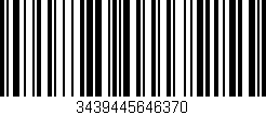 Código de barras (EAN, GTIN, SKU, ISBN): '3439445646370'