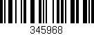 Código de barras (EAN, GTIN, SKU, ISBN): '345968'