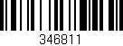 Código de barras (EAN, GTIN, SKU, ISBN): '346811'