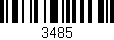 Código de barras (EAN, GTIN, SKU, ISBN): '3485'