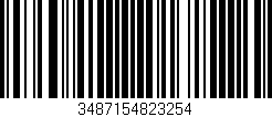 Código de barras (EAN, GTIN, SKU, ISBN): '3487154823254'