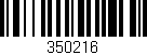 Código de barras (EAN, GTIN, SKU, ISBN): '350216'