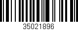 Código de barras (EAN, GTIN, SKU, ISBN): '35021896'