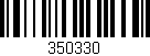 Código de barras (EAN, GTIN, SKU, ISBN): '350330'