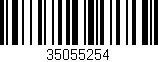 Código de barras (EAN, GTIN, SKU, ISBN): '35055254'