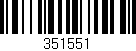 Código de barras (EAN, GTIN, SKU, ISBN): '351551'