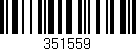 Código de barras (EAN, GTIN, SKU, ISBN): '351559'