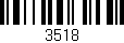 Código de barras (EAN, GTIN, SKU, ISBN): '3518'