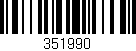 Código de barras (EAN, GTIN, SKU, ISBN): '351990'