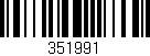 Código de barras (EAN, GTIN, SKU, ISBN): '351991'