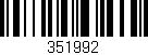 Código de barras (EAN, GTIN, SKU, ISBN): '351992'