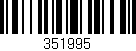 Código de barras (EAN, GTIN, SKU, ISBN): '351995'