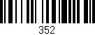 Código de barras (EAN, GTIN, SKU, ISBN): '352'