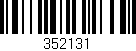 Código de barras (EAN, GTIN, SKU, ISBN): '352131'