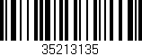 Código de barras (EAN, GTIN, SKU, ISBN): '35213135'