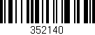 Código de barras (EAN, GTIN, SKU, ISBN): '352140'