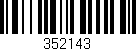 Código de barras (EAN, GTIN, SKU, ISBN): '352143'