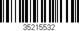 Código de barras (EAN, GTIN, SKU, ISBN): '35215532'