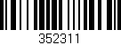 Código de barras (EAN, GTIN, SKU, ISBN): '352311'