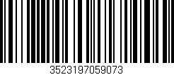 Código de barras (EAN, GTIN, SKU, ISBN): '3523197059073'